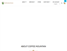 Tablet Screenshot of coffee-mountain.com